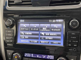 日産オリジナルナビゲーションシステム。TV・CD・DVD再生・Bluetooth接続可能です。