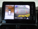 「アラウンドビューモニター」・・・上空から見た映像で車庫入れ簡単♪♪