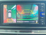 【全方位カメラ】後ろだけではなく、車全体の様子が確認できるので死角が大幅に減少します!駐車が苦手な方にも心強い機能です♪