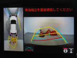 バックガイドモニターを装備しています、車庫入れもラクラクです。パノラミックビューモニターを搭載しています、上からの画像も表示されます。