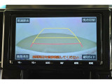バック駐車が苦手な方の強い味方です。後方の状況が一目で分かりますので安心ですね。
