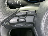 ステアリングスイッチ装備!運転しながら手元でオーディオの操作などができます。