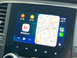 ●Apple Car Play:スマホとの有線接続で、ナビ・オーディオ再生などスマホのアプリ機能が画面でも使える便利機能です!