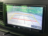 【バックカメラ】駐車時に後方がリアルタイム映像で確認できます。大型商業施設や立体駐車場での駐車時や、夜間のバック時に大活躍!運転スキルに関わらず、今や必須となった装備のひとつです!