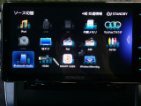 フルセグテレビを搭載。AM/FMなどがご利用でき、Bluetoothオーディオ対応なので、お気に入りの音楽をお楽しみいただけます。