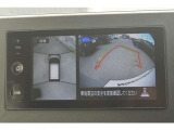「アラウンドビューモニター」・・・上空から見た映像で車庫入れ簡単♪♪