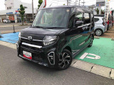 タント カスタムX 2WD ブラックマイカ 車検整備付きです!