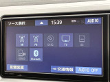 ブルートゥースに接続することにより、スマホに入ったお気に入りの音楽を車内で楽しむことができます♪あると本当に便利な機能になっています!