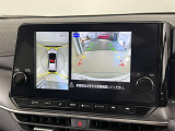 上から丸見えアラウンドビューモニター付きです。