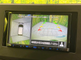 【アラウンドビューモニター】専用のカメラにより、上から見下ろしたような視点で360度クルマの周囲を確認することができます☆死角部分も確認しやすく、狭い場所での切り返しや駐車もスムーズに行えます。