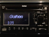 【オーディオ機能】CDプレーヤーを装備♪もちろんFM/AMラジオもお聞きいただけますよ♪