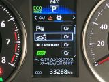 視認性の良いメ-タ-を採用しており、快適なドライブをサポ-トします♪
