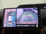パノラミックビューモニター搭載。カメラで車両周囲の状況を映し出すため、狭い場所での駐車などに役立ちます。