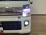 LEDヘッドライト・フォグランプを装備しています☆明るいヘッドライトとフォグランプで暗い夜のドライブも安心ですよ☆