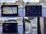 ナビやオーディオ、ご自身の運転記録やメンテナンスログを表示する「マツダコネクト」を搭載。人間工学に基づき、自然な位置に搭載されております。もちろんBluetooth等のオーディオにも対応しております。