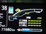 メーター内インフォメーション