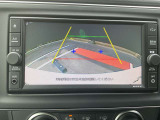 バックカメラ付きで見えないバンパー付近もバックカメラがしっかりカバーします