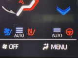 シートエアコン付です。シートを暖めたり冷やしたりできる、快適装備の一つ。 暑い夏もシートが冷える冬も快適にドライブが楽しめそうですね。