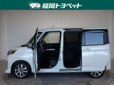 両側パワースライドドア付きだから、狭い駐車スペースなどでの 乗り降りラクラク!小さなお子さまのいるご家庭には嬉しい装備。
