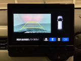 バックでの車庫入れも安心です! リアカメラが付いているバックモニター付のナビを装備しております。バンパーについているソナーや、操作線もついており距離感も画面から確認できます。
