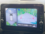 【アラウンドビューモニター】専用のカメラにより、上から見下ろしたような視点で360度クルマの周囲を確認することができます☆死角部分も確認しやすく、狭い場所での切り返しや駐車もスムーズに行えます。