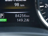 入庫時の走行距離です。