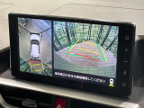 【パノラミックビューモニター】専用のカメラにより、上から見下ろしたような視点で360度クルマの周囲を確認することができます☆死角部分も確認しやすく、狭い場所での切り返しや駐車もスムーズに行えます。