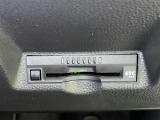 ETC車載器付きです。高速道路の料金所もスムーズに通過できます。