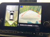 【アラウンドビューモニター】専用のカメラにより、上から見下ろしたような視点で360度クルマの周囲を確認することができます☆縦列駐車や幅寄せ時に活躍してくれます♪