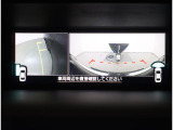 視界拡張がついているので、フロントカメラと助手席ミラーにカメラが付いていて死角になる場所を確認しやすいです。