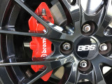 BBSアルミとbremboキャリパー装備です!