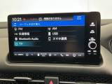 AVメニューはご覧の通り、様々なコンテンツに対応、ドライブを楽しく演出できます。詳しくはスタッフへお尋ねください