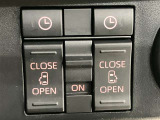 両側電動スライドドア付き、運転席にいながら開閉もラクラク