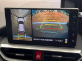 【パノラマモニター】専用のカメラにより、上から見下ろしたような視点で360度クルマの周囲を確認することができます☆死角部分も確認しやすく、狭い場所での切り返しや駐車もスムーズに行えます。