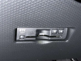 ETC車載器付きです。高速道路の料金所もスムーズに通過できます。