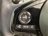 ステアリングにオーディオ操作スイッチが付いています。オーディオ画面に直接タッチしなくても操作が出来ますので、運転に集中できます。