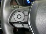 ステアリングスイッチ装備!運転しながら手元でオーディオの操作などができます。