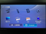 テレビ、ラジオ、Bluetoothなどドライブがより楽しくなる機能が装備!