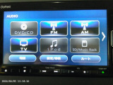 ホンダ純正ギャザズディスプレイオーディオ。テレビ・ブルートゥースなどがご利用いただけます。