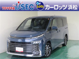 クールなエクステリアのミニバン。大人数で乗車できる三列シート&広い車内空間が魅力のクルマです。