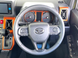 【ステアリングスイッチ】運転中、前方から目線をそらすことなく、オーディオ等の操作が可能な便利機能!安心&快適なドライブを演出してくれます♪