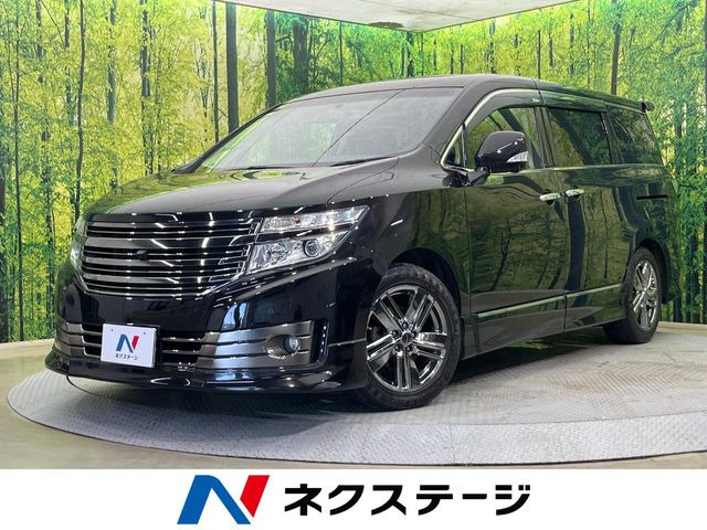エルグランド 3.5 ライダー 黒本革シート パワーシート
