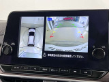 上から丸見えアラウンドビューモニター付きです。