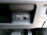ETC車載器が付いています。高速道路の料金所をノンストップで通過!