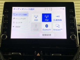 ディスプレイオーディオを装備。スマホとクルマをつなぐことでいろんなサービスが楽しめます。