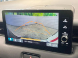【バックカメラ】駐車時に後方がリアルタイム映像で確認できます。大型商業施設や立体駐車場での駐車時や、夜間のバック時に大活躍!運転スキルに関わらず、今や必須となった装備のひとつです!