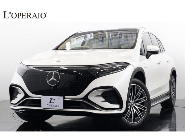 EQS SUV 450 4マチック AMGラインパッケージ 4WD 1オーナー ベージュレーザー デジタ...