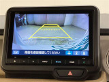 バックモニター付きなので車庫入れの際の後方確認もばっちり♪