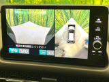 【マルチビューカメラシステム】専用のカメラにより、上から見下ろしたような視点で360度クルマの周囲を確認することができます☆縦列駐車や幅寄せ時に活躍してくれます♪