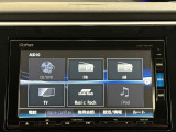 オーディオメニューです。スマートフォンとの連携が可能です♪視認性に優れており、使い勝手も良好です。